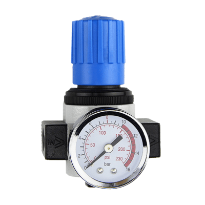 [NTA-DR200-02] Regulador de Presión Neumática / Puerto G1/4´´ / Entrada Máxima 230 psi / Salida Máxima 175 psi / Caudal Máximo 1700 l/min