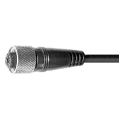 [CZ12-4K3X-Z2M] Conector M12 Hembra Recto / 4 Pines / 3 Hilos / Longitud Cable 2 Metros / IP67 Resistente a Polvo y Agua