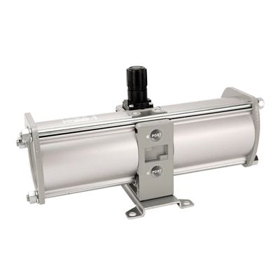 [NTA-NVBA40A-04] Amplificador de Aire NTA-NVBA40A-04 / Operado por Perilla con Mecanismo de Alivio / Puerto 1/2" / Presión de Entrada 14.5-130 psi / Presión de Salida 29-150 psi / Caudal Máximo 1900 L/min