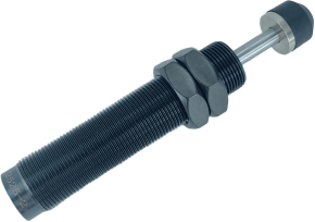 [NTA-AC2525-2] Amortiguador Industrial NTA-AC2525-2 / Autocompensación / Roscado M25x1.5 / Carrera 25 mm / Aplicaciones Industriales Pesadas
