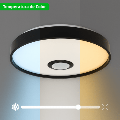 [JLAR-3003] Luminario LED JLAR-3003 / 30W / 2400 Lúmenes / Bluetooth Control App / Voltaje 85-265V / Temperatura 6500K Fría / Garantía 3 Años