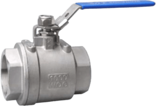 [NTA-2PC-Q11F-1000WOG-SS304] Válvula de Bola de Acero Inoxidable 2 Piezas / Modelo NTA-2PC-Q11F-1000WOG-SS304 / Presión 1000 WOG / Material SS304 / Conexión Roscada / Neumática TITAN