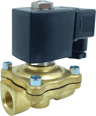 [NTA-YCSM31-1/4G-AC230V] Válvula Solenoide Neumática NTA-YCSM31 / 1/4G / AC230V / 2 Vías / Normalmente Cerrada / Cuerpo Latón / Junta NBR / Presión 0-0.9 MPa / Temperatura -5°C a 80°C