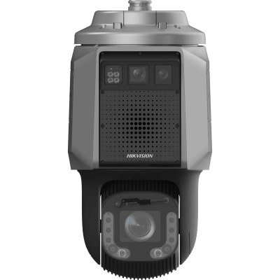 [DS-2SR8C440I5XG2-LFW/SP/R15/28(C5F2)] Cámara PTZ con Radar Triple Cámara Integrada / Detección de Intrusión por Radar / Rango de Detección 500 m / 32x Zoom Óptico / IP67