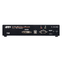 Transmisor KVM sobre IP DVI-D Dual Link 2K | Resolución 2560x2048 @ 50Hz | Zero Latency | SFP Fiber 10 km | Dual Power o PoE | Aplicaciones ATC | Matrix System