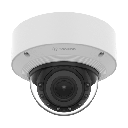 Cámara Domo AI IR 5MP / Motorizado Varifocal 3.3~9.3mm / Doble NPU / Análisis Inteligente / WDR 120dB / IR 50m / IP52 IK10 / PoE / Wisenet 9
