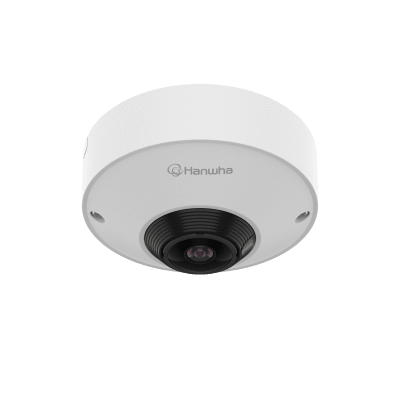 [QNF-C9010] Cámara Ojo de Pez AI 12MP / Resolución 3584x2688 / Lente 1.76mm F1.8 / WDR 120dB / WiseNR II AI / Detección Persona-Vehiculo / PoE 7.3W / IP42 para uso interior