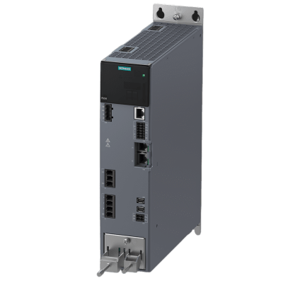 Servodrive SINAMICS S210 / 1.50 kW a 400V / 5.0 A Corriente Nominal / PROFINET / IP20 / SIL 3 / PL e / 19.0 A Máxima Corriente / 8 kHz Frecuencia de Pulso