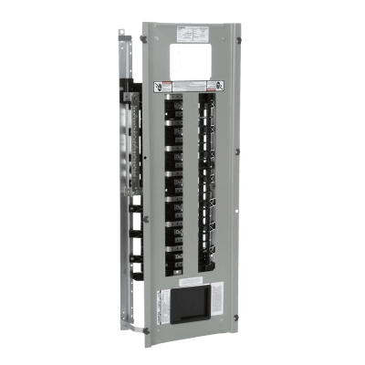 [P1E18MC250AT] Interior de tablero P1, para montar interruptores BL/BQD, 250A, 3F, 4H, 220/127 ó 480/277 V c.a., 18 Circuitos, Barras de Aluminio