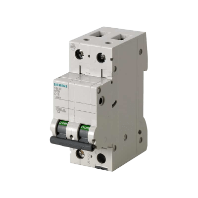 [5SL62407CC] Interruptor Riel Dinn Tipo 5SL6, 2 polos, 40 amp