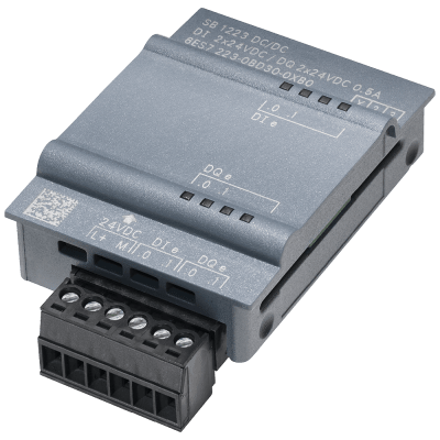 Módulo Digital SB 1223 / 2 Entradas / 2 Salidas / 24 V DC / S7-1200 / S7-1200 / 20.4-28.8 V DC / 0.5 A Salida / Temperatura -20°C a 60°C / Certificaciones: CE, CSA, UL, FM, RCM, KC