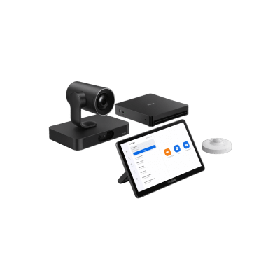 [ZVC-S80-C5U-000] Sistema de Videoconferencia Yealink ZVC-S80-C5U-000 para Zoom Rooms con Tecnología de IA Colaborativa y Cámaras Dual 4K