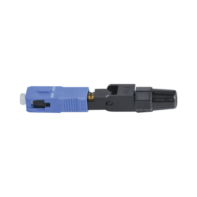 Conector Rápido de Instalación en Campo, Monomodo, SC/UPC, pre-pulido, re-terminable, ideal para Aplicaciones FTTx