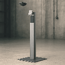 Soporte de Piso FLEX 3 Lite / Estructura Metálica / Base de Placa Pesada / Peso Neto Stand 5.51 kg (12.1 lb) / Peso Neto Plate 15.1 kg (33.3 lb)