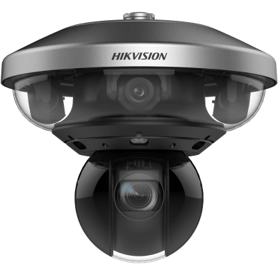 [DS-2DP7D836IXG1-LEF/432(IR)(F0)] PanoVu Series / 1 PTZ 40X Zoom (4 Megapixel) + 4 Lentes 2.8 mm (360° / 32 Megapixel) / Posicionamiento 3D / Autoseguimiento 3.0 / Deep Learning / IP67 / IK10 / WDR 120 dB / Micro SD