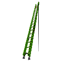Escalera de Extensión de Aluminio + Fibra de Vidrio HYPERLITE de 10.9 m (36 ft)  /  Capacidad 300-375 lb (136-170 kg) / No. de Parte 17736.
