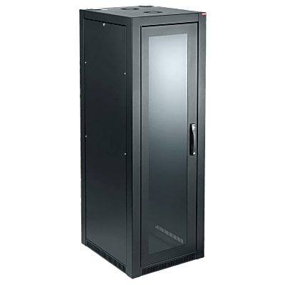 [ENC21710S] Gabinete Sísmico 45U / 2134 x 700 x 1000 mm (84 x 27.6 x 39.4 in) / Acero Negro RAL 9005 / Certificación Sísmica Zona 4 / NEBS / OSHPD Pre-Approval