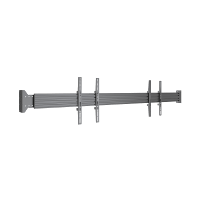 [LFWW2X1U] Sistema de Montaje en Pared / Rieles 2000 mm (78.7 in) / Estructura Modular / Soporte Ajustable / Incluye Herramientas y Tornillería Completa