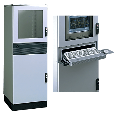 [PPC1866] Gabinete Modular Industrial PROLINE PC Tipo 12 1800 x 600 x 600 mm (70.9 x 23.6 x 23.6 in) en Acero Gris RAL 7035 / IP55 / UL 508A / cUL / NEMA 12 / VDE