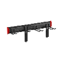 Estante de Almacenamiento de Pared Versátil de Alta Resistencia (en 2 Placas de Pared)
