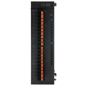 Módulo de Expansión Híbrido / 8 Entradas Digitales + 8 Salidas a Relevador / 24VDC / Diseño Slim 25 mm / Terminales Push-Type / Montaje Riel DIN / Inmunidad al Ruido Mejorada