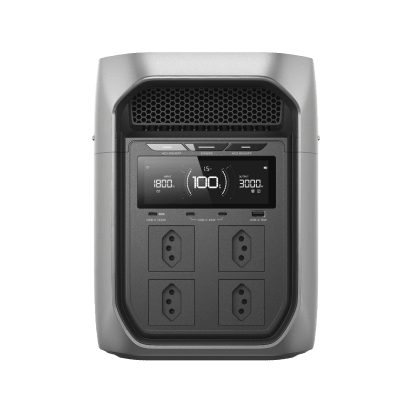 [EFDL3MP] Estación de Energía Portátil EcoFlow DELTA 3 MAX PLUS, 2048Wh, Batería LiFePO4, Salida 3000W (Surge 3800W)