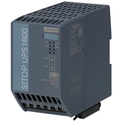 Fuente de Poder Ininterrumpible UPS / 24 V DC / 40 A / 1600 W / Buffering Ajustable / IP20 / Certificaciones UL-UKCA-CE