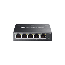 Switch Gestionado Omada SDN / 5 Puertos Gigabit RJ45 / 10 Gbps Capacidad Switching / 7.4 Mpps Forwarding Rate / Gestión Cloud Centralizada / VLAN 802.1Q / QoS 8 Colas Prioridad / Metal Fanless