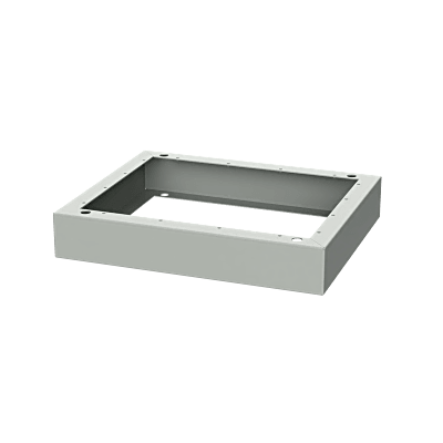 [EPL7060] Base de Piso (Zocalo) de Aluminio para Gabinetes ComLine OSP de Medidas 700x600 mm, Color Gris