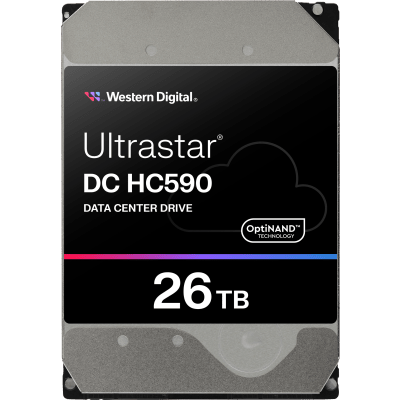 [WUH722626ALE6L4] Disco Duro Enterprise Data Center / 11-Discos Plataforma / Hasta 26TB CMR / HelioSeal Helio / 7200 RPM / SATA 6Gb/s SAS 12Gb/s / OptiNAND / ArmorCache / 2.5M Horas MTBF