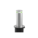 Bolardo Automático de Seguridad / Hidráulico / 219 mm Diámetro / Elevación 600 mm (23.6 in) / 4 Segundos Operación / IP68 / Control Remoto 100 m (328 ft) / LED Integrado