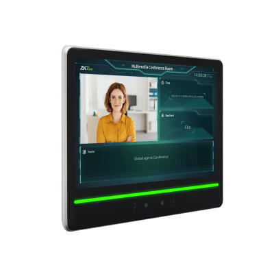 [FACEKIOSKH10A] Terminal de Verificación Facial / Pantalla Táctil 10.1" / Autenticación Dual Rostro-Tarjeta / Cámara Binocular 2MP WDR / Capacidad 10,000 Rostros / WiFi 2.4 GHz / Android 7.1