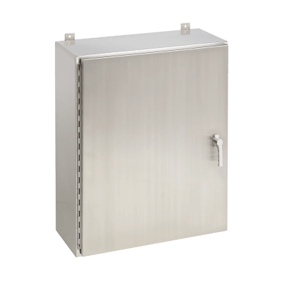 [A36H3612SSLP3PT] Gabinete de Pared NEMA 4X, Acero Inoxidable 304, Cierre de 3 Puntos, 914 x 914 x 305 mm