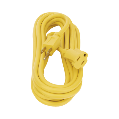 [SYS-136171] Extensión Eléctrica de Uso Rudo Aterrizada 5 metros /127 V CA 10 A Máximo / Color Amarillo.
