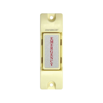 [SS-075CQ] Botón de Emergencia / Botón de Pánico /  Ideal como botón de pánico / Montaje de Superficie / Relevador NC/NO Momentáneo /  Uso con Sirenas y Estrobos / Ideal para Control de Acceso