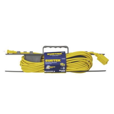 [SYS-136041] Extensión eléctrica de Uso Rudo 4 metros / 127 V CA 10 A Máximo / Color Amarillo.