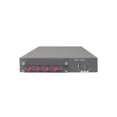 [SWG-2008G] Gateway GSM 3G, con 4 puertos para SIM y capacidad para hasta 8 SIM, compatible con Grandstream y 3CX, protocolo SIP e IAX2