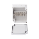 Cajas de Interconexión  con 6 Terminales. De 91 x 75 x 43 mm