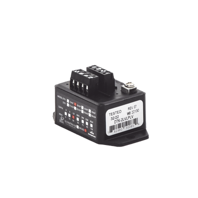 [DTK-2LVLPLV] Protector Bajo Voltaje / 2 Pares / NAC SLC IDC PIV / Terminales Tornillo / Sistemas de Incendio