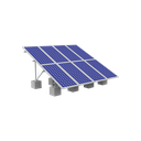 Montaje para Panel Solar, Riel de 2100mm para Módulos con Espesor de 40mm, Velocidad de Viento Máx. 151km/h