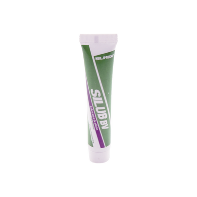 [SILUB-BV] Lubricante de Silicón Dieléctrico de Baja Viscosidad, Soporte de -10 Hasta 80°C, No Daña Plásticos, Tubo 28grs