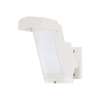 [HX-40RAM] Detector de Movimiento PIR Antimascara / 100% Exterior /  Inalambrico (Alimentación) / Hasta 12 metros a 85°; de cobertura/ Instalación a 3 metros / Compatible con cualquier panel de alarma