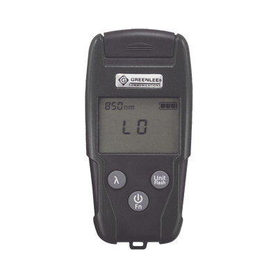 [GOP-M02] Medidor de Alta Potencia para Fibra Óptica con Localizador Visual de Fallos (VFL), entrada universal de 2.5 mm (para conectores SC, ST y FC)