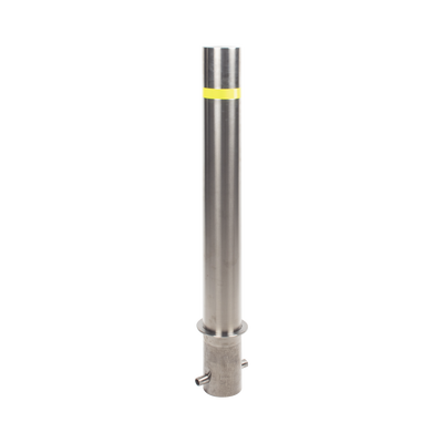 [XB-900-F] Bolardo Fijo de Acero Inoxidable de 900 mm de Altura / Ideal para aplicaciones delimitaciones de automóviles