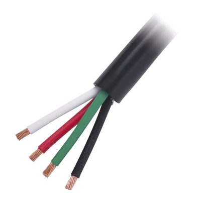 [VD65/100M] Cable Eléctrico de Uso Rudo 4 Hilos Calibre 16 AWG, Hasta 600 V. Rollo de 100 m.
