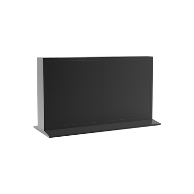 [DS-DN55B3M/B] Gabinete Pedestal Modular Para Piso / Compatible con Monitor de 55" / Especial para Videowall / Compatible con DS-D2055NL-B/G - DS-D2055LU-Y