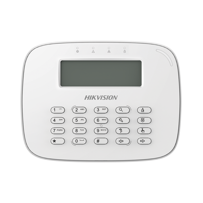 [DS-PK-LRT] Teclado LCD / Cableado / Compatible con el Panel Hibrido Hikvision DS-PHA64-W4P y DS-PHA64-W4P2