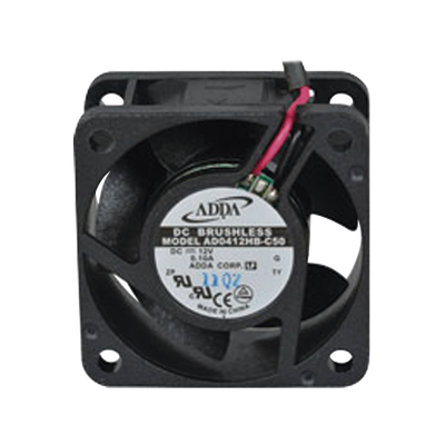 [2220218] Ventilador Axial de 40 X 40 X 20 mm, Rodamiento de Baleros, Cables de 30 cm, 12 Vcc, 100 mA, 8.8 CFM.