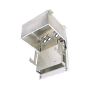 Gabinete de Techo PanZone Premium / 8 UR / Equipo Pasivo / Paneles de Parcheo / Organizador Horizontal / Acceso Frontal / UL2043 Plenum