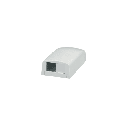 Caja de Montaje en Superficie, Para 2 Módulos Mini-Com, Color Blanco